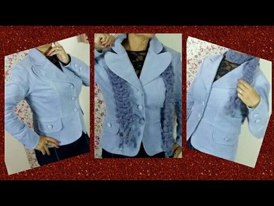 CASACO FEMININO FORRADO - Costura -@AtelierSilviaCarvalho