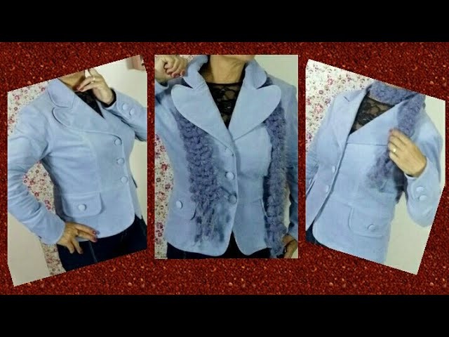 CASACO FEMININO FORRADO - Costura -@AtelierSilviaCarvalho