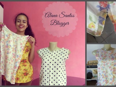 Como fazer abertura lateral na barra de blusas, calças ou vestidos Alana Santos Blogger