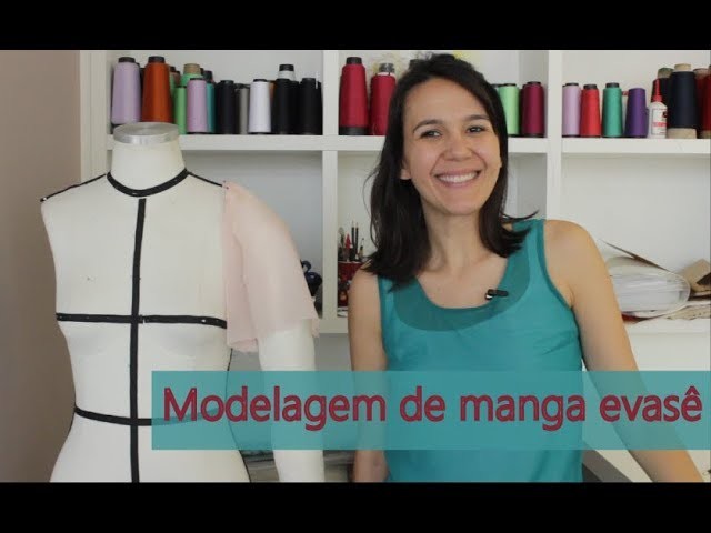 Como modelar manga evasê