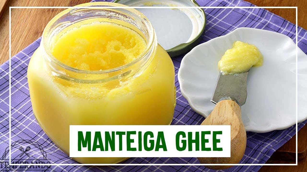MANTEIGA GHEE -- Como fazer de forma fácil manteiga ghee