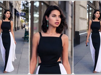 Molde blusa abertura na cintura Alana Santos Blogger