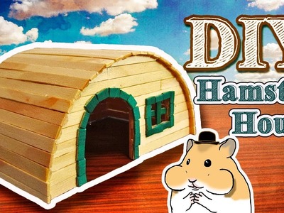 DIY Casinha de Palitos para Hamster | Casinha 7