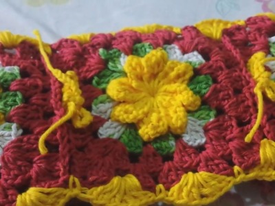 Flor Amarela para Porta Papel ( PARTE 4.2 )