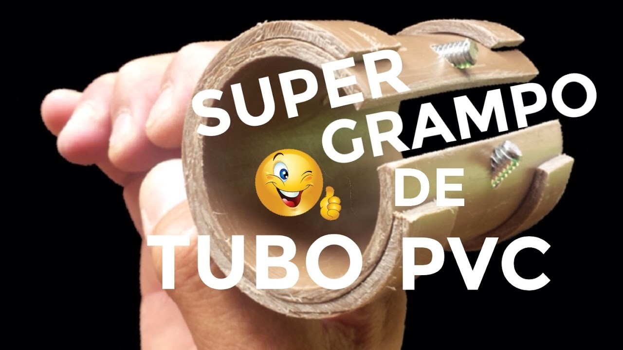 GRAMPO DE TUBO PVC, SAIBA COMO FAZER UM SARGENTO DE PVC CASEIRO