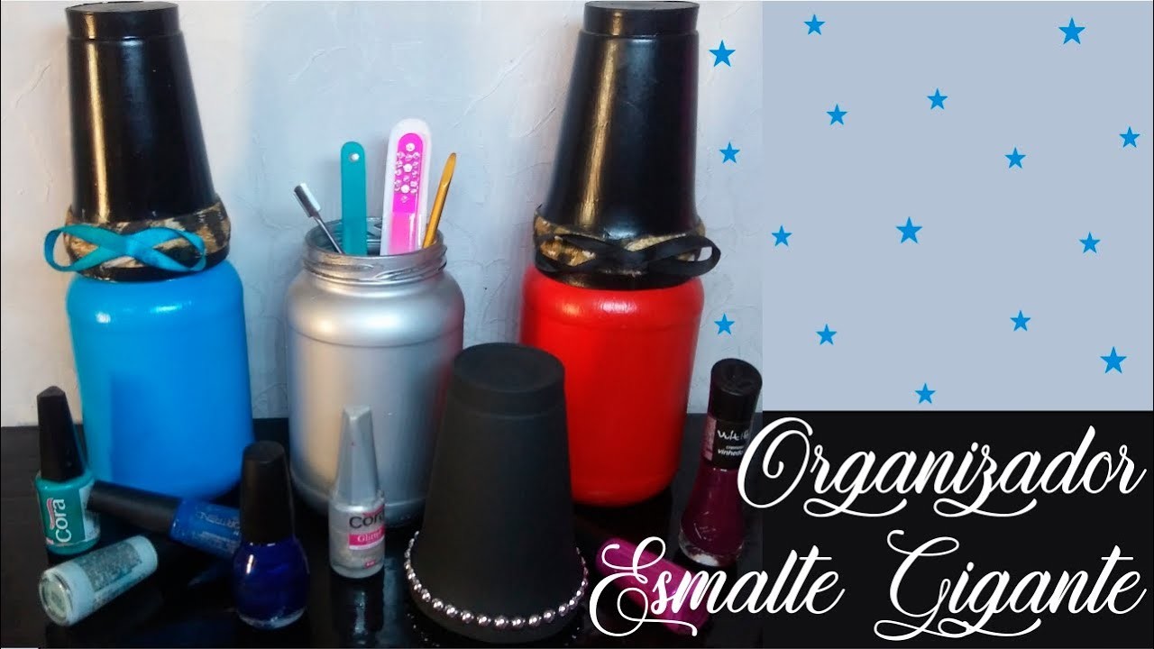 Organizador Esmalte Gigante com Vidro