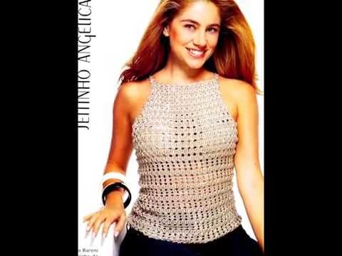 Blusa Ramy, da Revista Figurino Moda Crochê