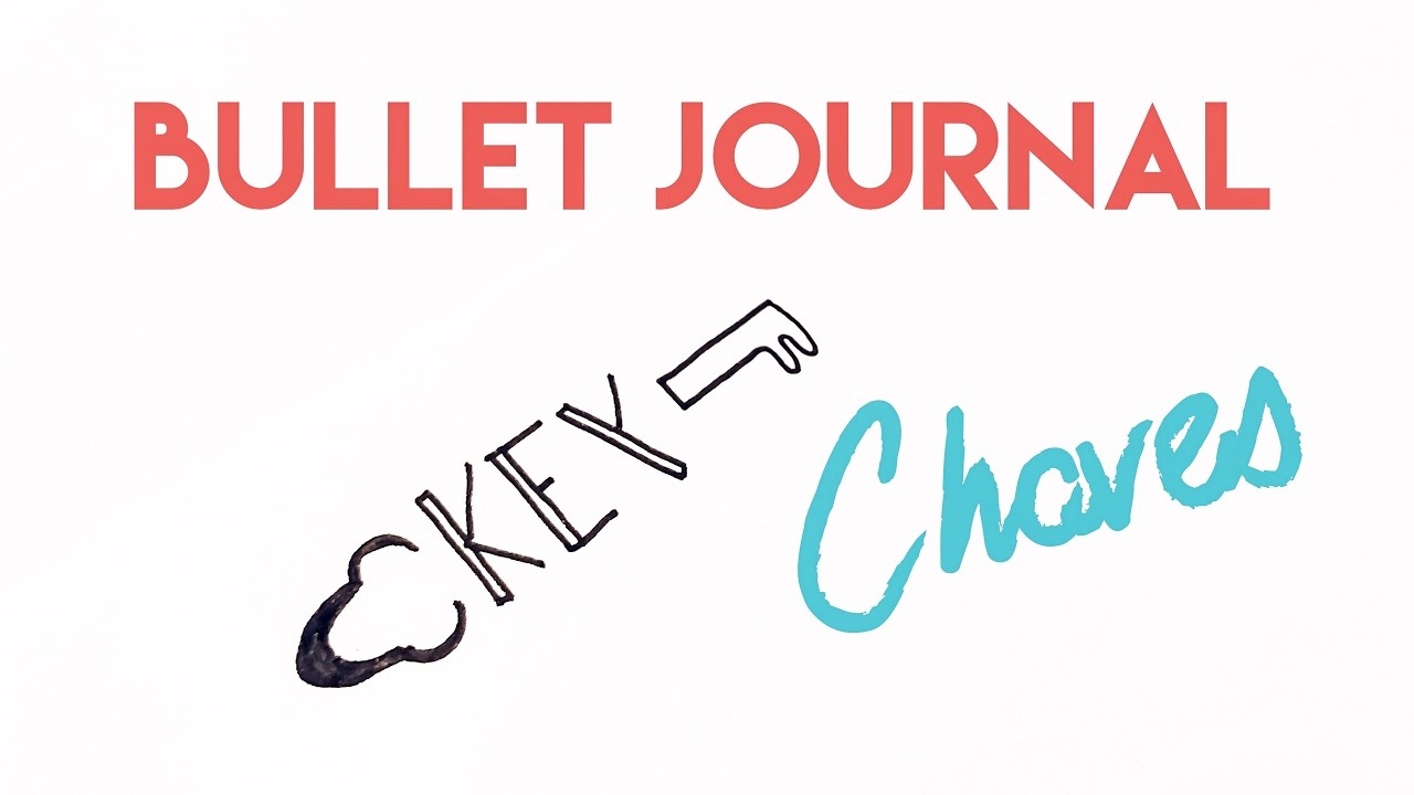 BULLET JOURNAL. Entendendo as Keys - Chaves #2