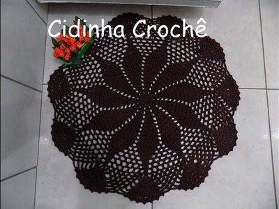 Cidinha Croche : Jogo De  Banheiro Em Croche Simples E Lindo-Tapete Pia-Tutorial Completo