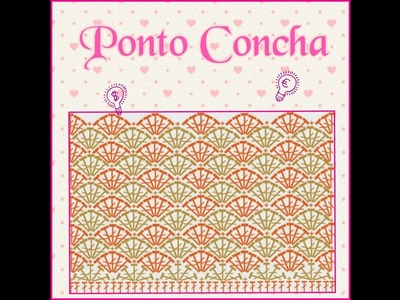 Croche -  Ponto  Concha