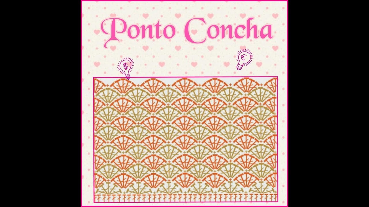 Croche -  Ponto  Concha