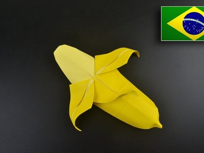 Origami: Banana - Instruções em Português BR