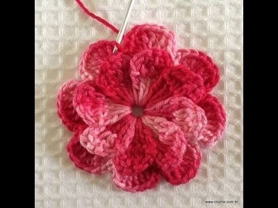 2º aula de crochê rápido e fácil (crochê com neide)