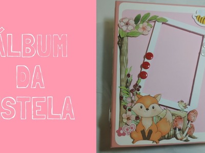 Álbum de bebê - Estela