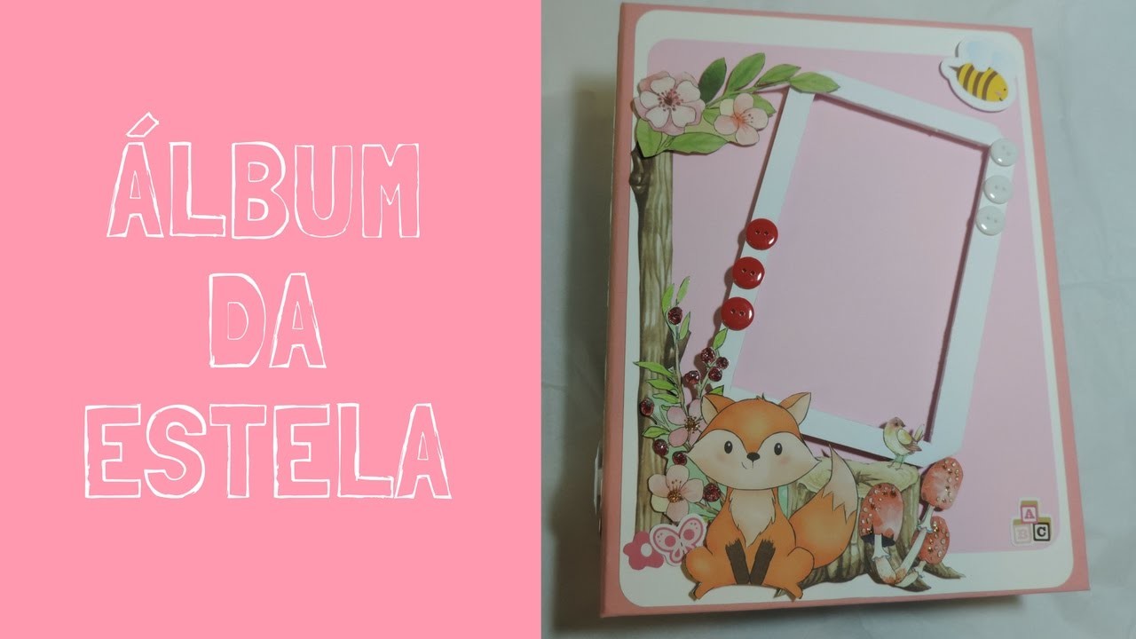 Álbum de bebê - Estela