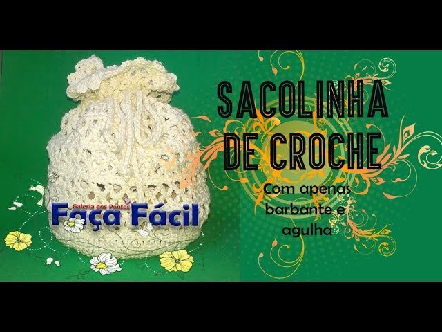 Bolsa Sacola de Crochê Fácil , Easy Crochet Tote Bag , 簡単なかぎ針編みのトートバッグ
