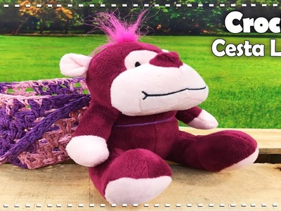 CESTA LILÁS EM CROCHÊ ENDURECIDO com Carmem Freire - Programa Arte Brasil - 11.09.2017