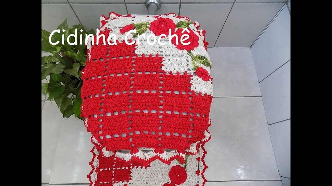 Cidinha Crochê : Jogo De Banheiro Em Croche - Napolitano-Parte 1.2