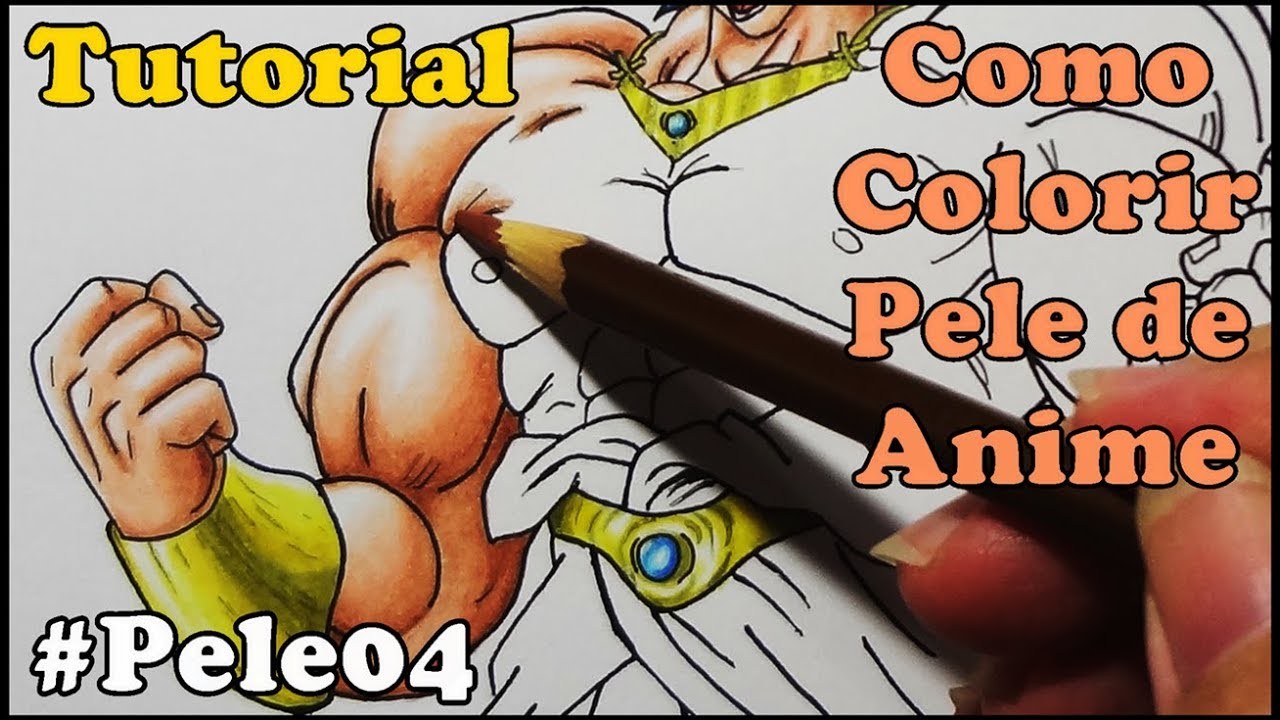 Como Colorir Pele de Anime e Mangá - How to Color Skin 4