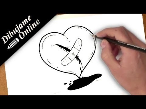 Como desenhar um coração | como desenhar um coração passo a passo