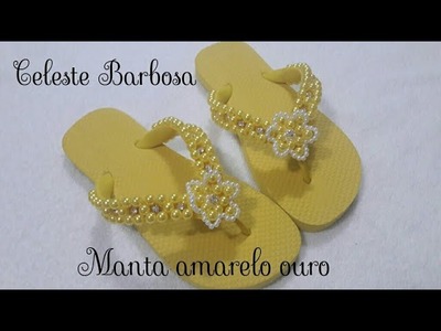 Manta amarelo ouro