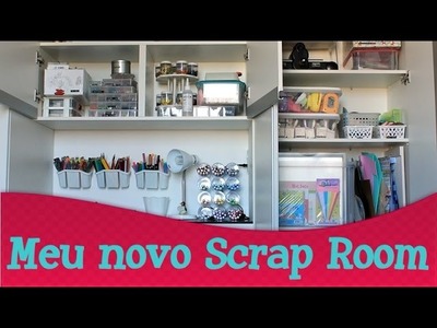 Meu Novo Scrap Room | Quinta dos Materiais de Scrapbook