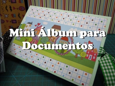Mini álbum para Documentos