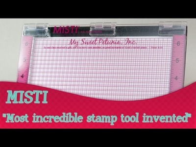 MISTI - Most Incredible Stamp Tool Invented - em português | Quinta das Ferramentas de Scrapbook