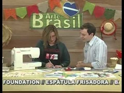 ARTE BRASIL - JANE LEONETTI - TÉCNICA FOUNDATION (28.06.2011 - Parte 1 de 2)