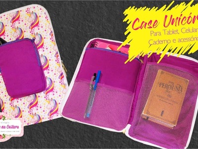 CASE UNICÓRNIO | Para tablet, Celular, Caderno e Acessórios