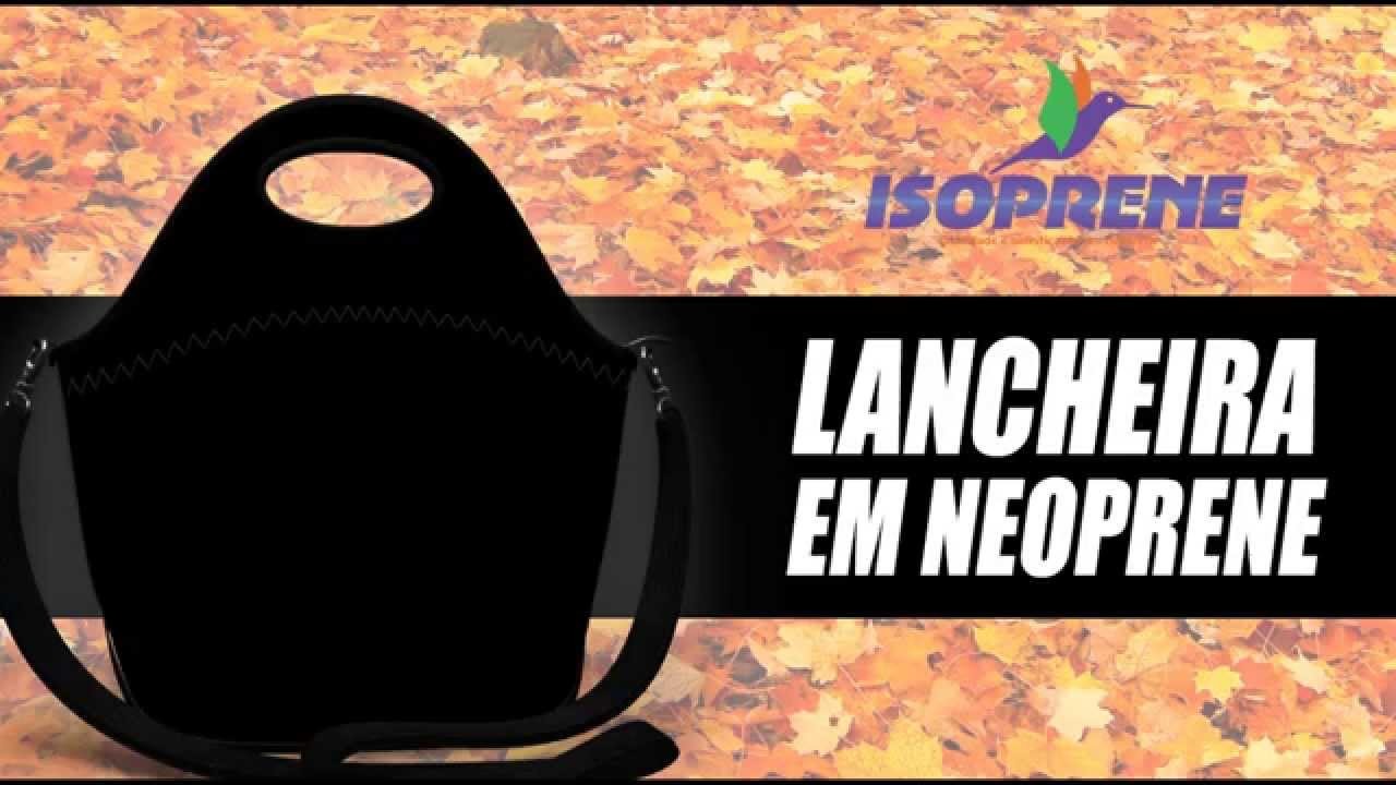 Lancheira Térmica em Neoprene