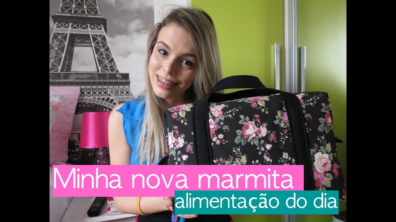 Minha Nova Marmita: Alimentação do dia- Lamparina Chique