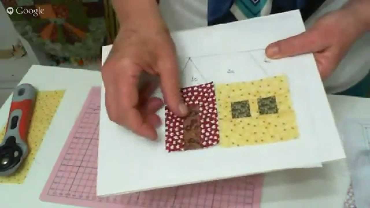 Patchwork Ao Vivo #23: Foundation Paper Piecing com Freezer Paper