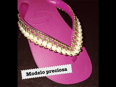 1º Customizando havaianas
