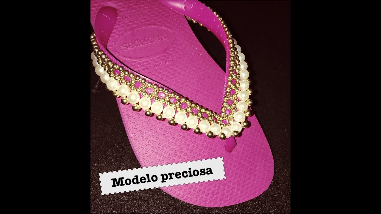 1º Customizando havaianas