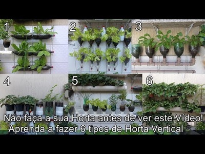 6 Ideias para Você fazer uma Horta Vertical