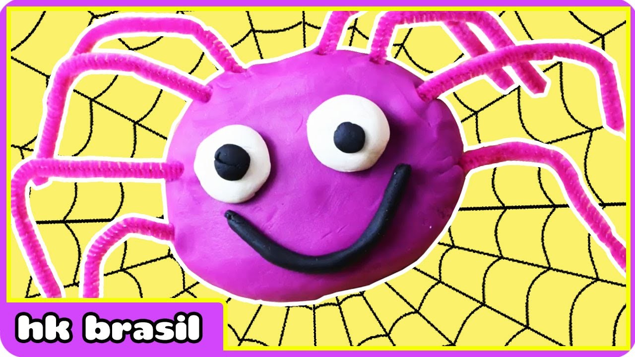 A Dona Aranha De Massinha - Play Doh Incy Wincy Spider - Massinha Play Doh