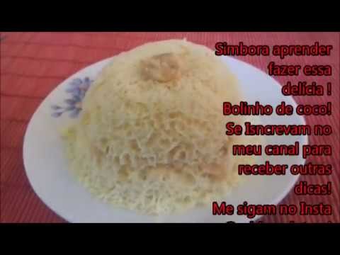 Bolinho de coco low carb