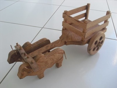 Carro de Bois Artesanal  (Bullock Cart)