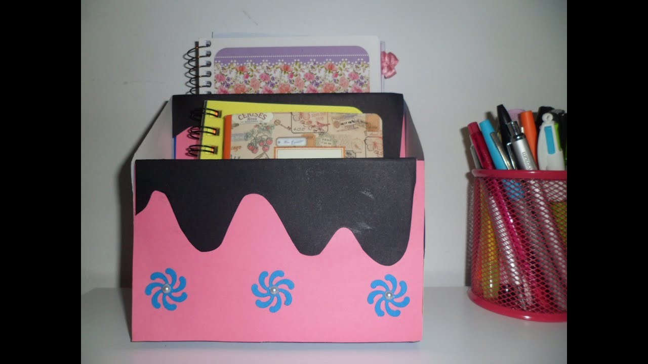 Faça você mesmo: Porta cadernos