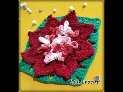 Flor Luna    #Juh Crochê