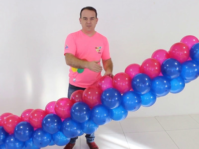 Como Colocar Arco de Balão na Estrutura  - By Tiago Miguel