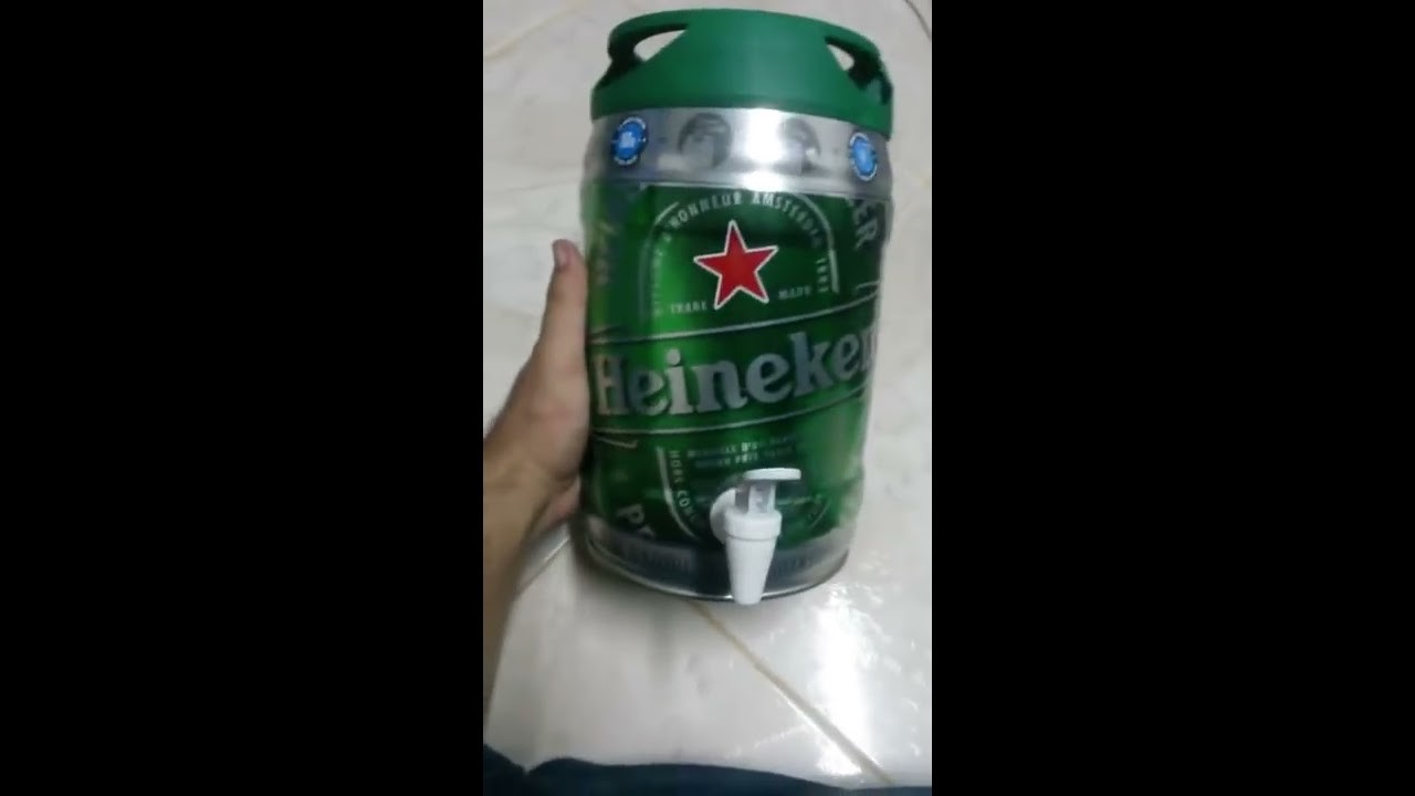 Como fazer uma Garrafa p. Tereré com Barril Heineken