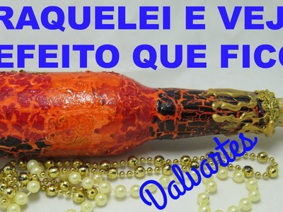 CRAQUELADO FICOU COM EFEITO JACARELADO
