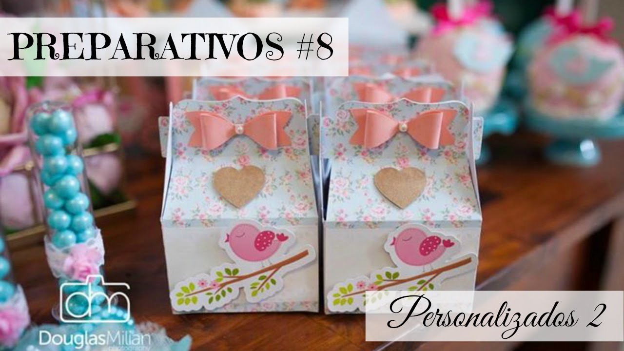 JARDIM ENCANTADO DA ESTHER - PREPARATIVOS #8 - PERSONALIZADOS 2