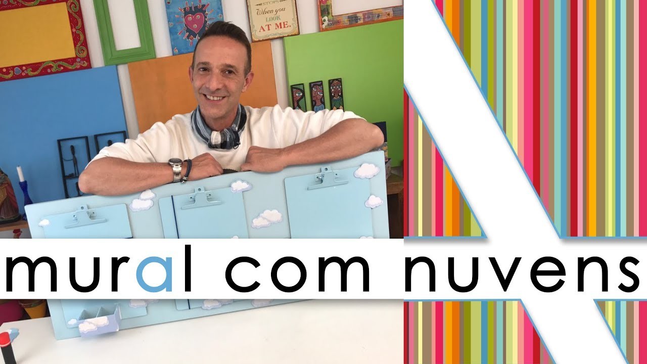 "MURAL COM NUVENS"