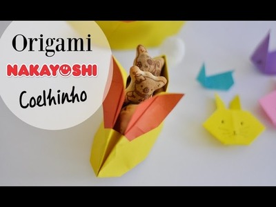 Cestinho de Coelhinho [Especial Páscoa] | ORIGAMI Nakayoshi #2