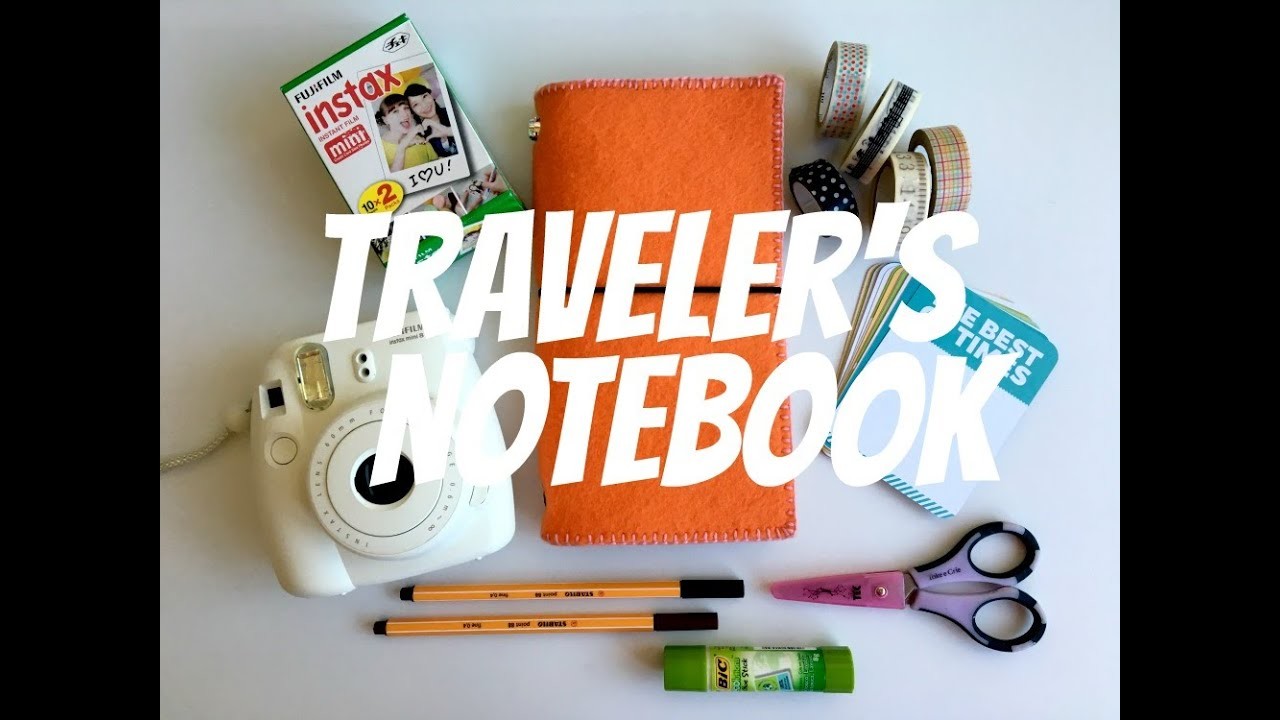 Como fazer capa para traveler's notebook