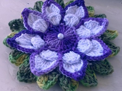 Vamos agora fazer flores em crochê para aplicação com Cristina Coelho Alves