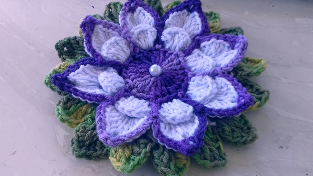 Vamos agora fazer flores em crochê para aplicação com Cristina Coelho Alves
